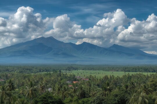 In the Philippines, Mindoro Island is home to the cloud-covered Mount Halcon