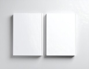 Blank white book covers (1)