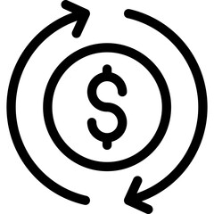 Money Rotat Icon