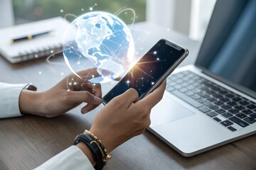 Digital marketing strategies leveraging AI and data analytics for online business growth and enhanced communication in the modern technology global platform