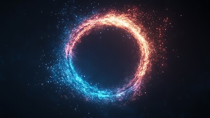 Abstract glowing ring (2)