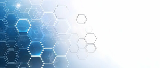 Abstract Geometric Hexagon Pattern Design