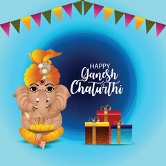 Ganesh chaturthi indian traditional festival background