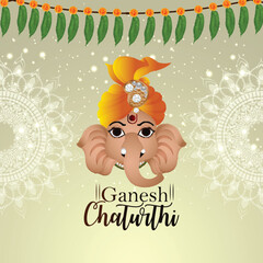 Ganesh chaturthi indian traditional festival background