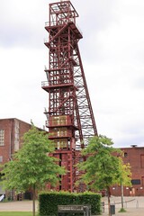 Impressionen von der ehemaligen Zeche Schlägel und Eisen im Zentrum der Stadt Herten im Ruhrgebiet