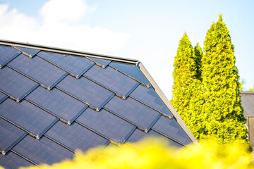 Photovoltaik-Dachschindeln