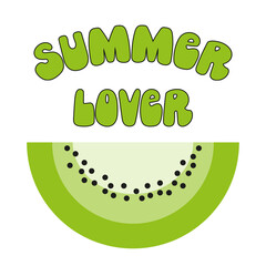Summer Quote. Summer Vibe. Fruit PNG