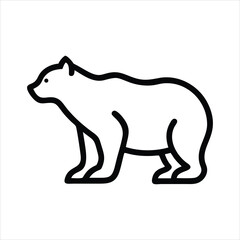 polar bear vector illustration