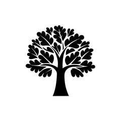 creative details Elevation Tree icon vector illustration