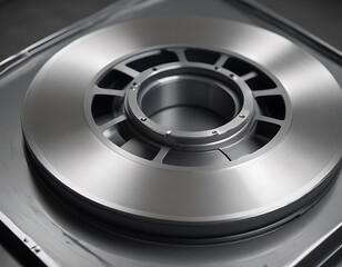 Industrial metal component with precision design