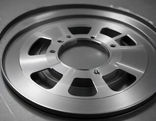 Obraz premium Industrial metal component with precision design