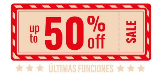 Cinema ticket - promo SALE