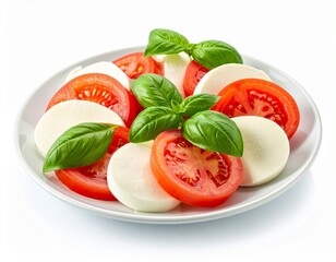 mozzarella tomato and basil