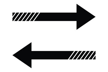Arrow sign vector