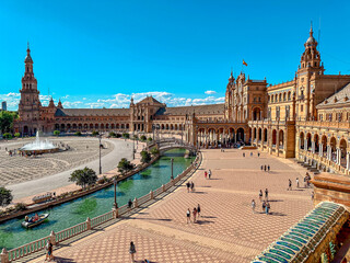 plaza de espana seville spain