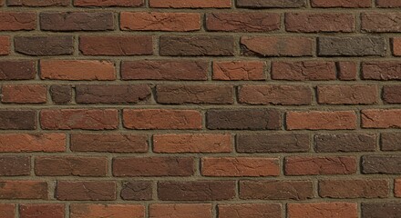 Fototapeta premium Close-up view of a brick wall (4)
