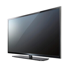lcd tv monitor isolated