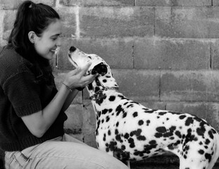 Perdita blanco y negro