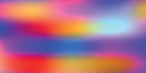 Trendy abstract rainbow blurred background. Smooth watercolor vector illustration for web, template, posters, card, banner. Pastel colors gradient mesh pattern.