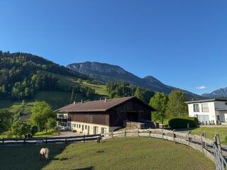 house in the mountains