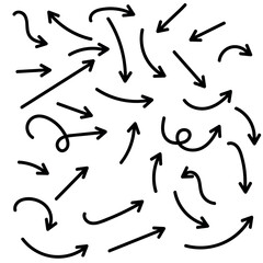 Doodle Arrows Bundle: Unique Arrow Vector Set for Digital and Print Projects