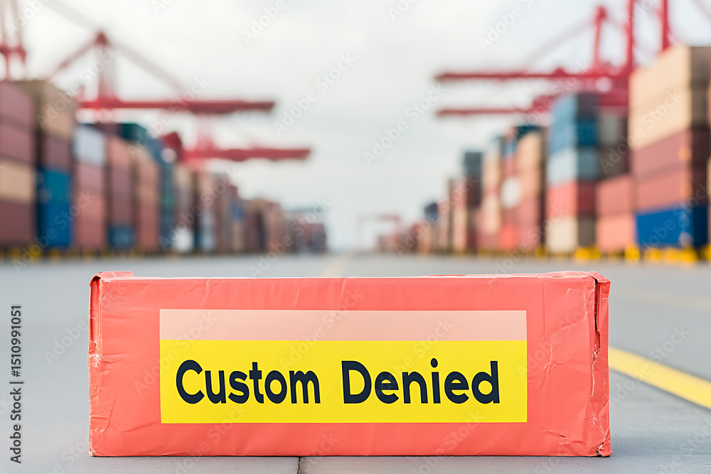 Poster package marked 