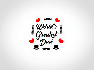 World's greatest dad fathers day gift idea happy fathers day best dad ever