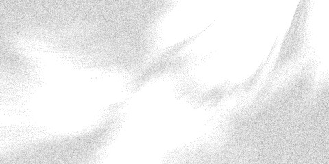 Dynamic wave of stipple dots forming abstract fluid pattern. Grunge texture with dissolve and undulate motion, elegant monochrome background for modern designs with sand, ripple, and grain effect