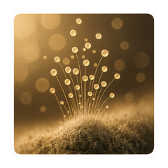 Healthy red blood cells isolated on a white background