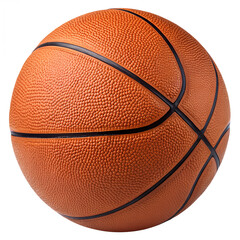 Obraz premium Basketball Isolated on Transparent Background