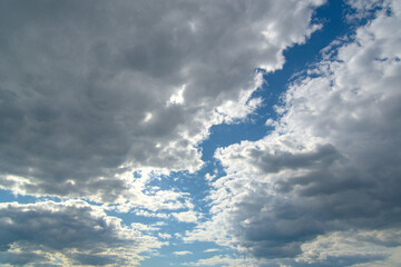 photo of clouds against blue sky