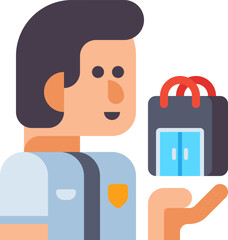 Man holding lunchbox in hand at workplace, showing meal prep and healthy eating habits, promoting wellness and balanced lifestyle.