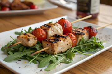 Close-up shot of a person using a wooden mortar and pestle for grinding ingredients.