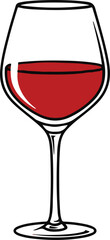 glass of wine