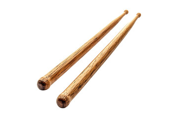 Drum Sticks isolated on a transparent background