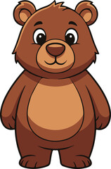 brown bear cartoon