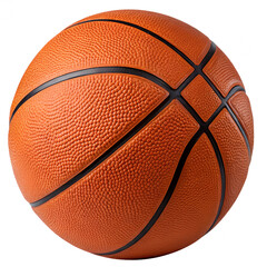 Obraz premium Basketball Isolated on Transparent Background