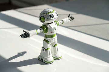 Robot toy ai artificial intelligence technology automation cute futuristic machine android robotics digital