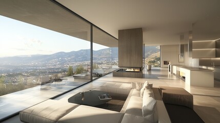 Luxury Mountaintop Villa with Panoramic Views