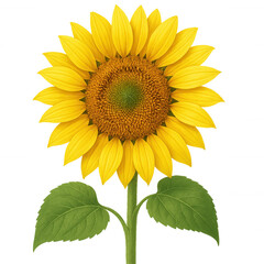 Blooming sunflower close-up garden nature photography bright colors fresh environment vibrant concept