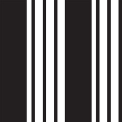 Black and white vertical stripes creating modern and stylish pattern