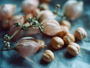 chickpeas garbanzo beans healthy vegan protein food close up natural ingredient