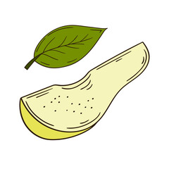 Illustration in hand draw style. Icon, sign, sticker, pin, logo