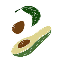 Illustration in hand draw style. Icon, sign, sticker, pin, logo