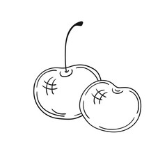 Illustration in hand draw style. Icon, sign, sticker, pin, logo