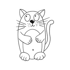 Illustration in hand draw style. Icon, sign, sticker, pin, logo