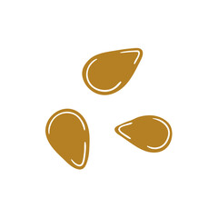 Illustration in hand draw style. Icon, sign, sticker, pin, logo