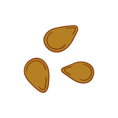 Illustration in hand draw style. Icon, sign, sticker, pin, logo