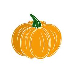 Illustration in hand draw style. Icon, sign, sticker, pin, logo