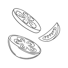 Illustration in hand draw style. Icon, sign, sticker, pin, logo